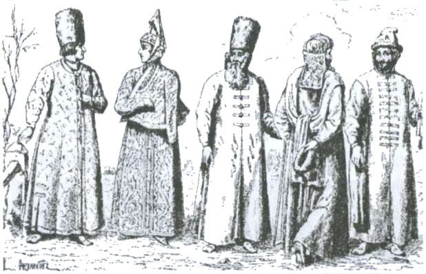 Боярские одежды в XVI и XVII веках